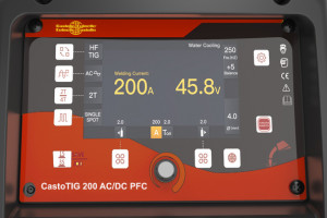 CastoTIG 200 AC/DC Pulse PFC